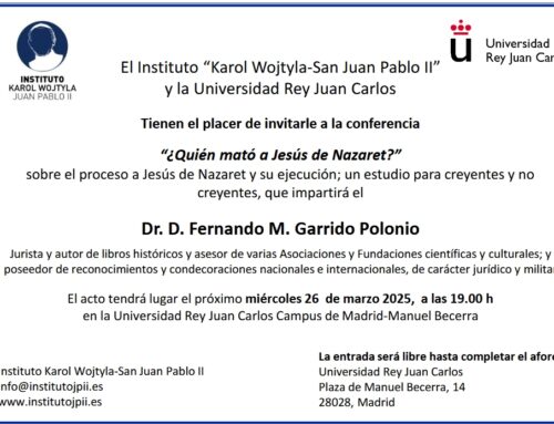 Conferencia «¿Quién mató a Jesús de Nazaret?»